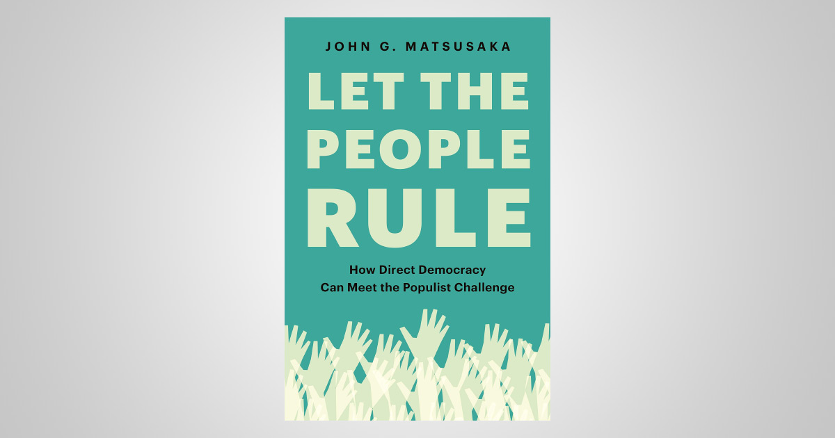 Let the People Rule  Princeton University Press