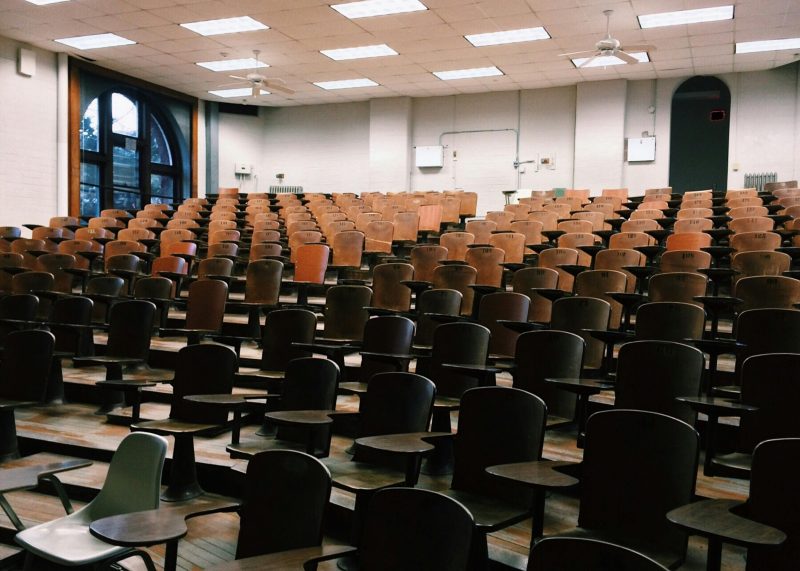 Lecture hall chairs