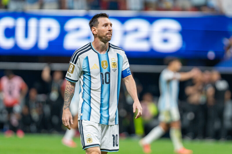 Lionel Messi during Argentina v Egypt at the 2026 FIFA World Cup