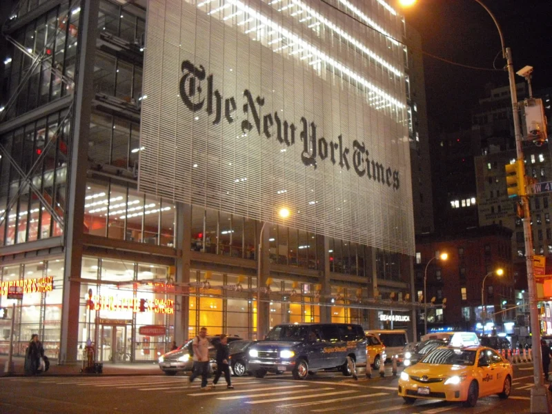 The New York Times, NYC. - Elias Rovielo - Flickr
