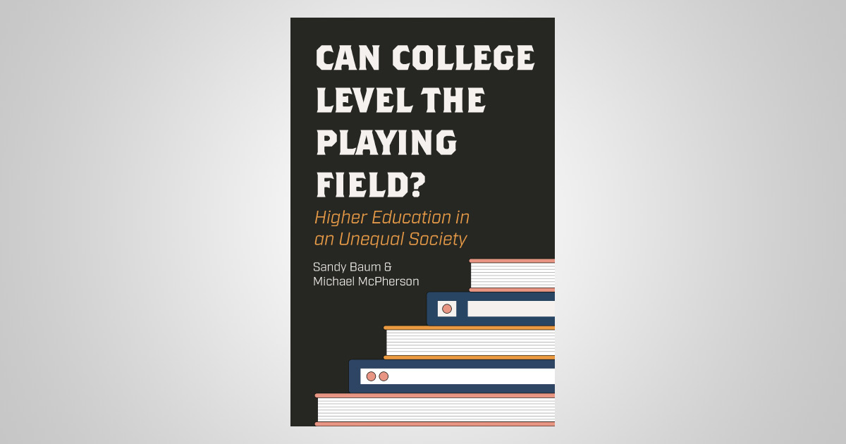 Level Playing Field Abstract Book Review: Can College Level the Playing Field?: Higher Education in ...